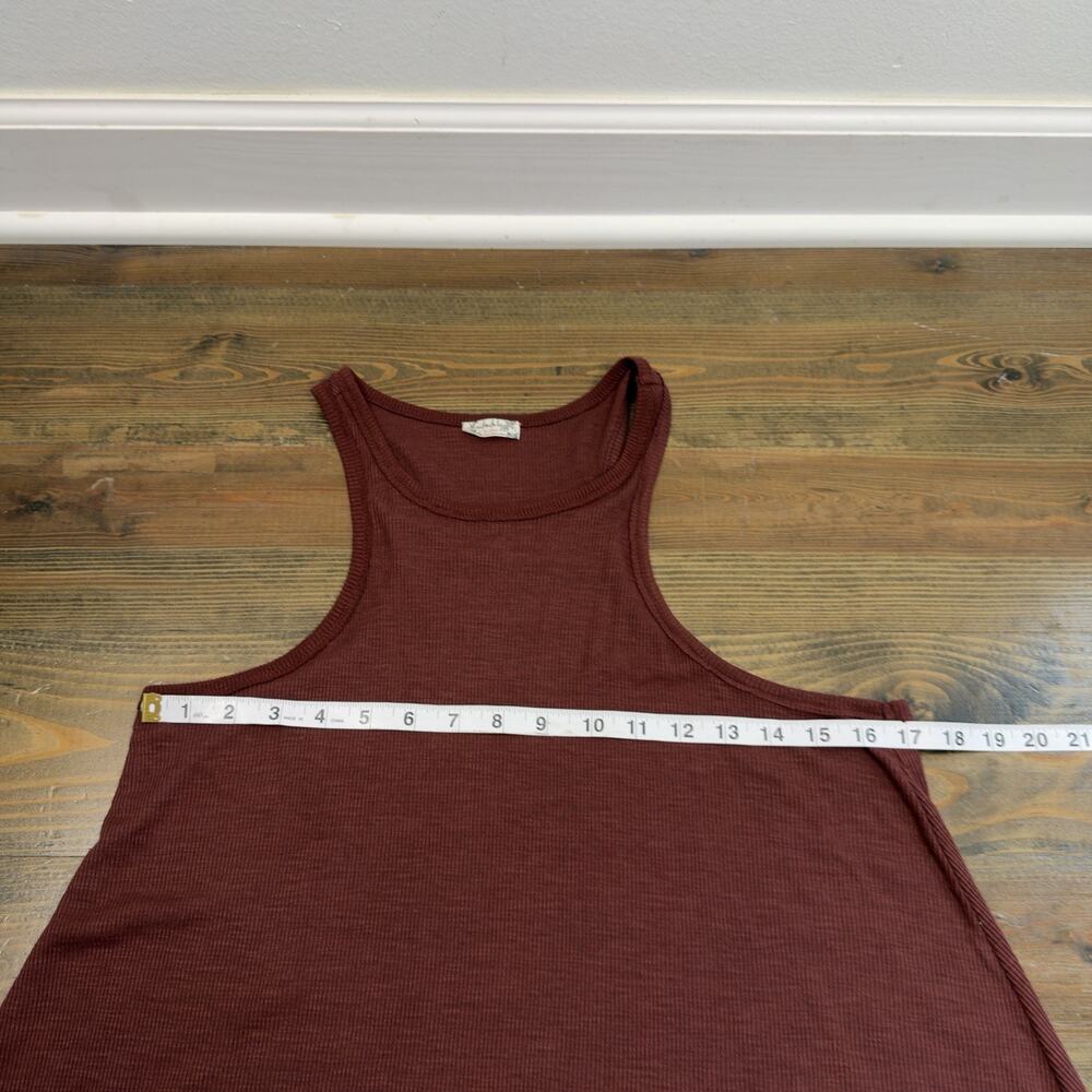 Free People Intimately Womens Size Small Racerback Tank Top Ribbed Flowy - Picture 4 of 5